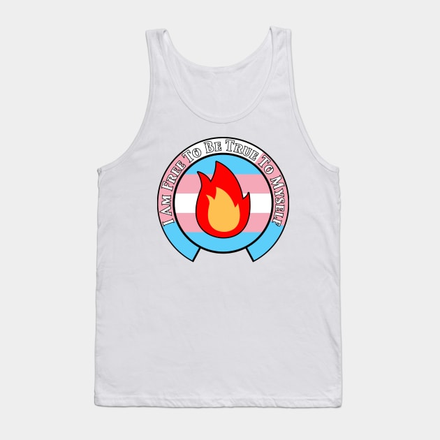 NMCIT - Fire Symbol Outlined Tank Top by talenlee